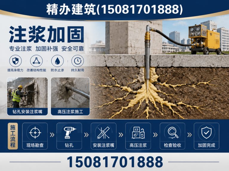 复兴区厂房地面下沉注浆展示图